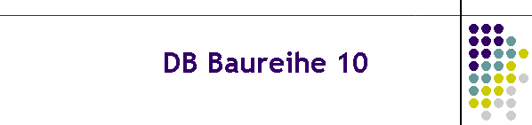 DB Baureihe 10