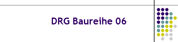 DRG Baureihe 06